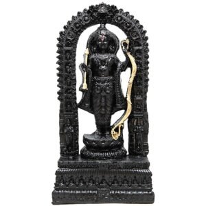 ADRITI Ram Lalla Murti, Resin Shree Ram Statue (7.5 Inch)(Glossy)