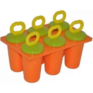 Adriti Ice-Cream Mould, 6 Compartments, 50 ml Each