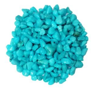 DS1 Sky-Blue Coloured Pebbles Decorative Stones