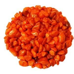 DS1 Orange Coloured Pebbles Decorative Stones